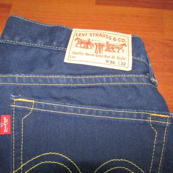 Levi's Type 1 Real Loose Jeans - 36 x 32 - Picture 7 of 8